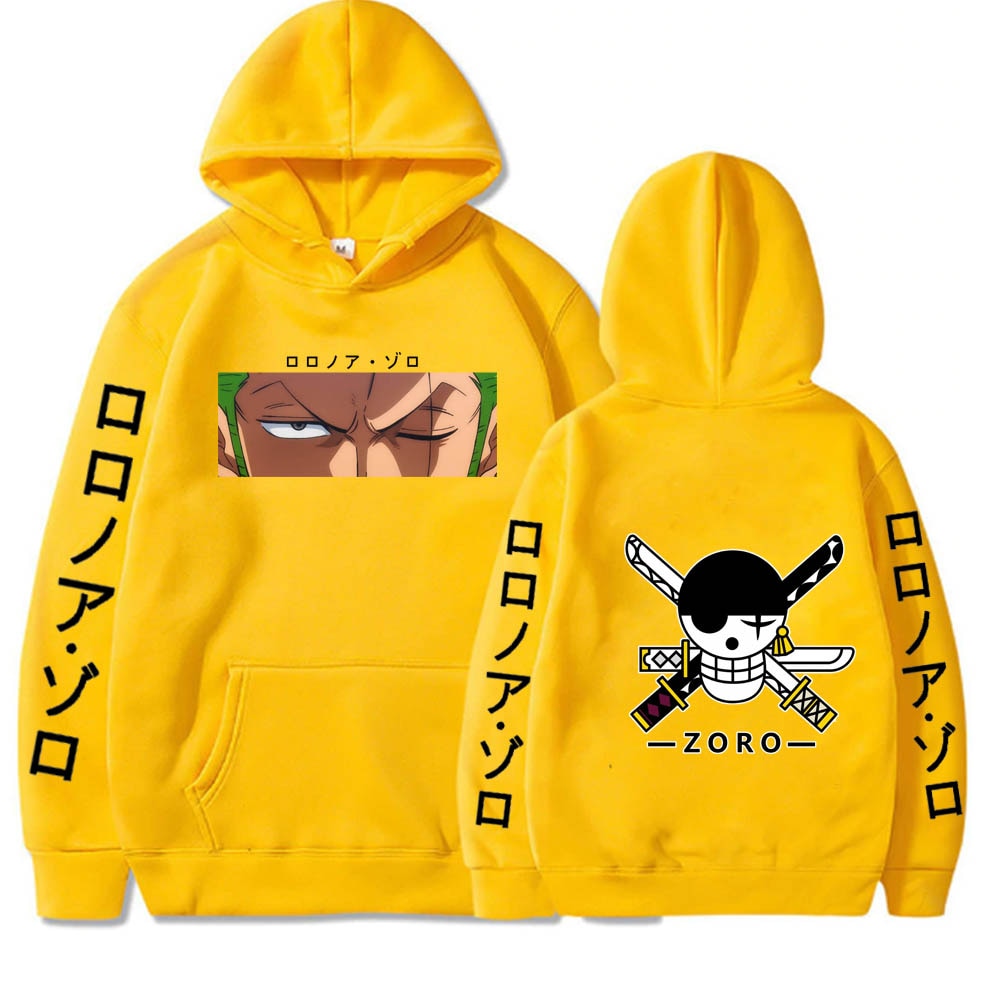 Roronoa Zoro Hoodie One Piece (Colors Available) - House Of Fandom