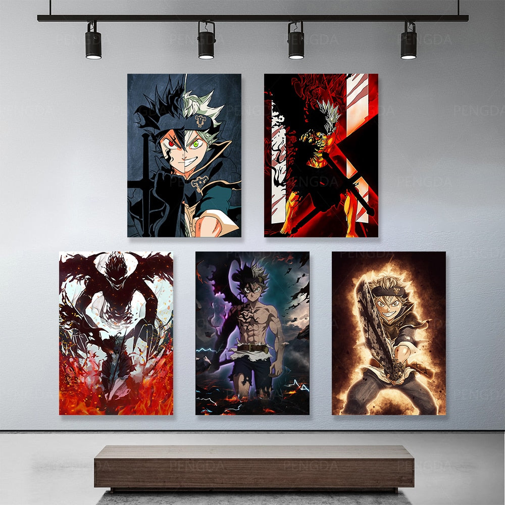 Asta Posters Black Clover (Variants Available) - House Of Fandom