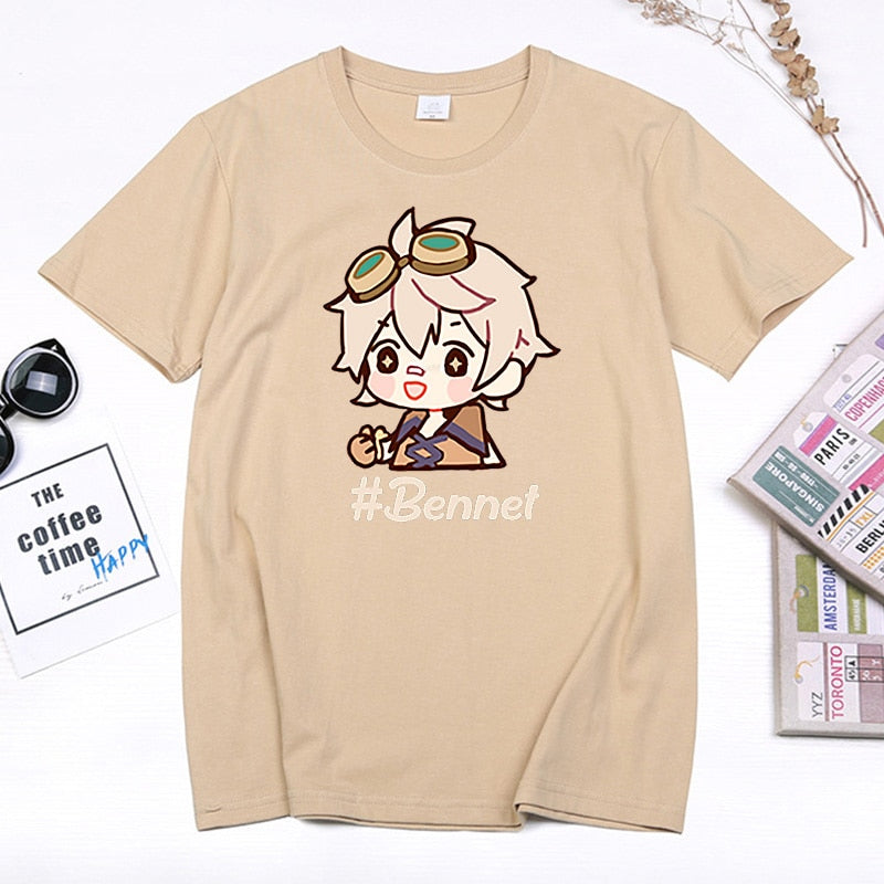 Character Tees Set-2 Genshin Impact (Variants Available) - House Of Fandom