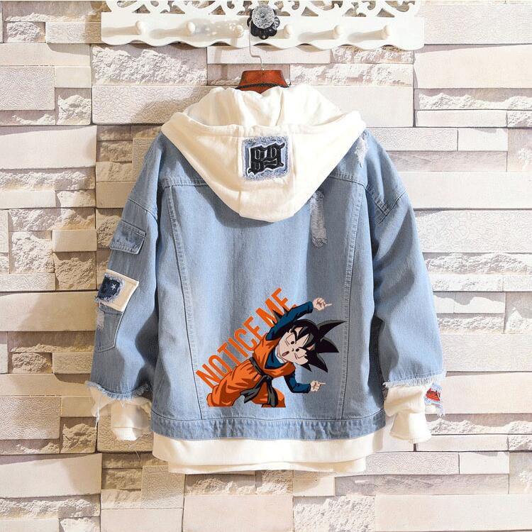 Denim Jacket/Hoodie Dragon Ball - House Of Fandom