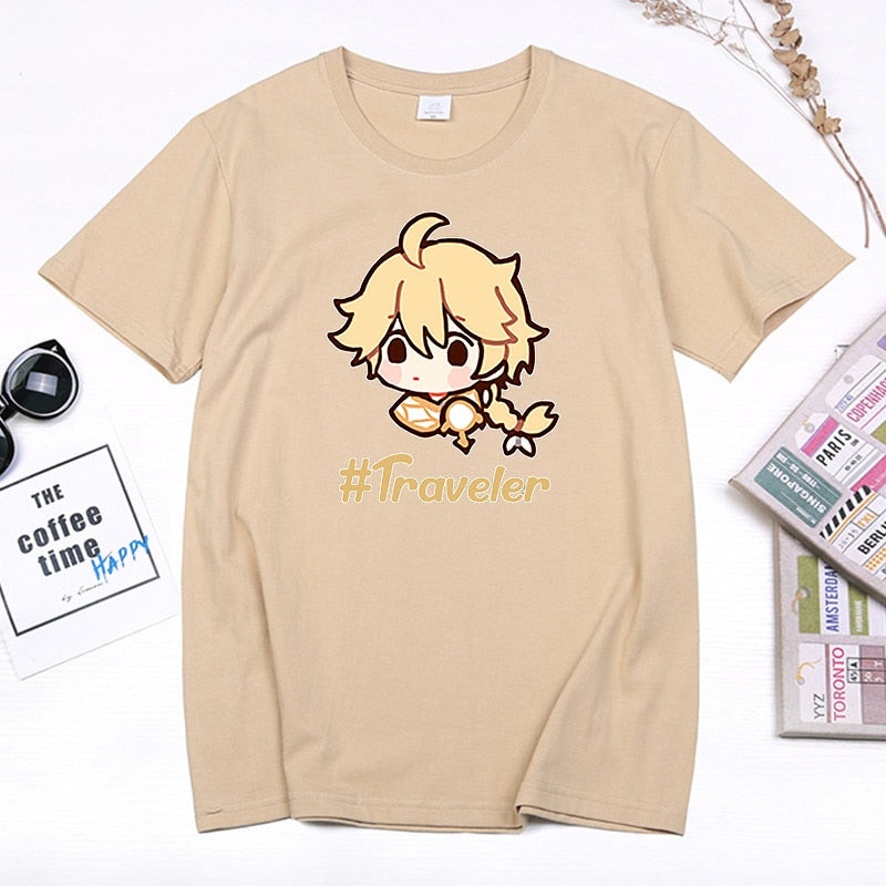 Character Tees Set-2 Genshin Impact (Variants Available) - House Of Fandom