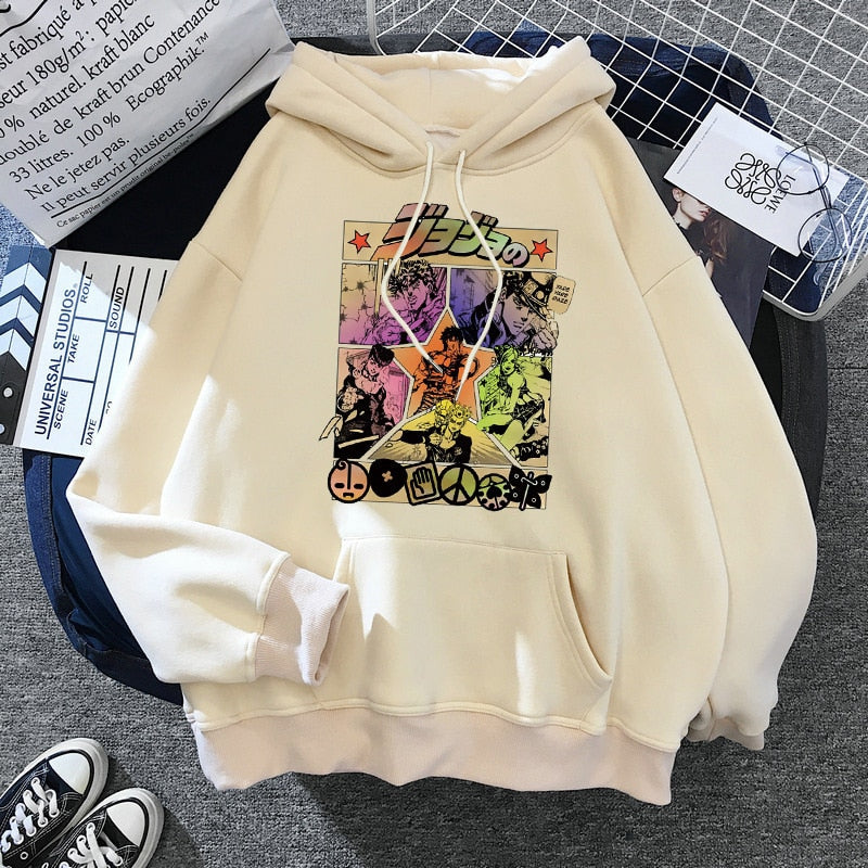 Hoodies JoJo's Bizarre Adventure (Colours Available) - House Of Fandom