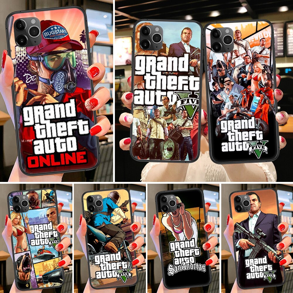 iPhone Cases GTA V Collection 11 (Variants Available)