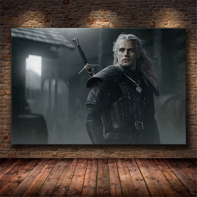 Canvas Painting Witcher Collection-2 (Variants Available)