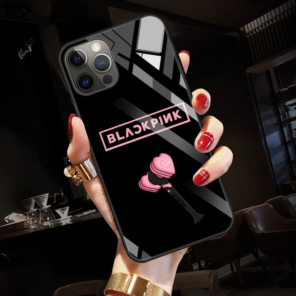 Tempered Glass Case BlackPink Collection- 1 (Variants Available)