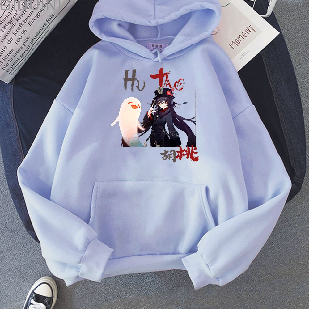 Hu Tao Hoodie Genshin Impact (Colors Available) - House Of Fandom