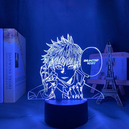 Gojo Satoru Infinite Void Night Lamp Jujutsu Kaisen - House Of Fandom