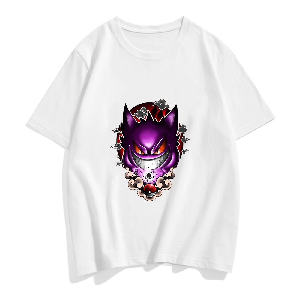 White Graphic T-shirts Set-1 Pokemon (Variants Available) - House Of Fandom