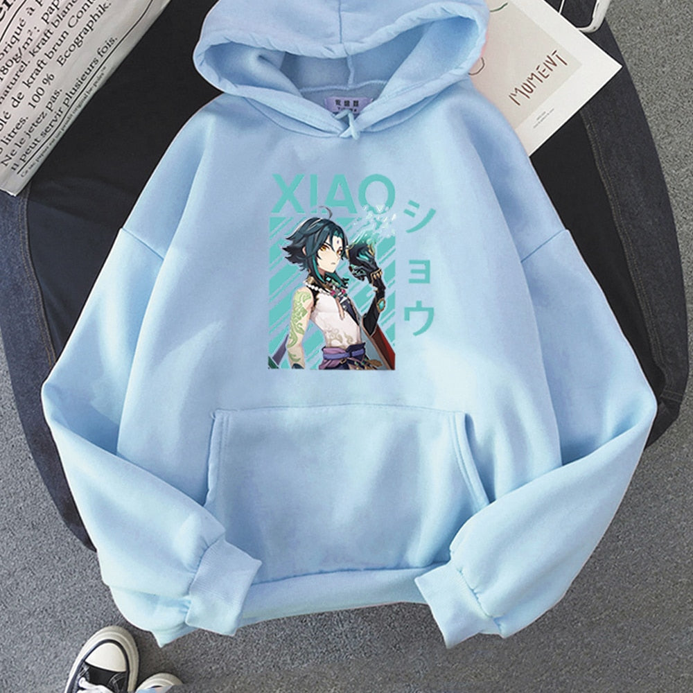 Xiao Hoodie Genshin Impact (Colors Available) - House Of Fandom
