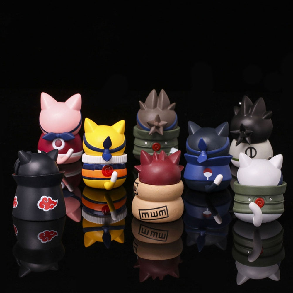 8PCS/Set Mini Doll Action Figures Naruto/Boruto - House Of Fandom