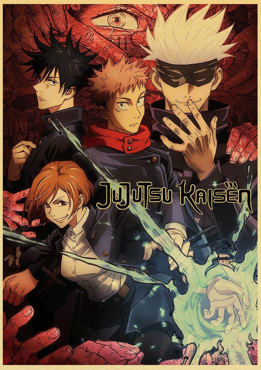 Posters Jujutsu Kaisen (Variants Available) 42*30 cm - House Of Fandom