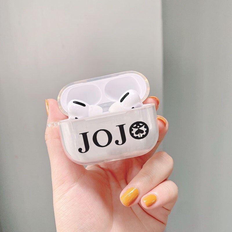 JOJO 39 s Bizarre Adventure Japanese Anime Soft Clear Silicone cover for Airpods  Cover for AirPods Pro  Earphone case - House Of Fandom