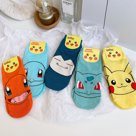 Character Theme Low Cut Socks Pokemon (Variants Available) - House Of Fandom