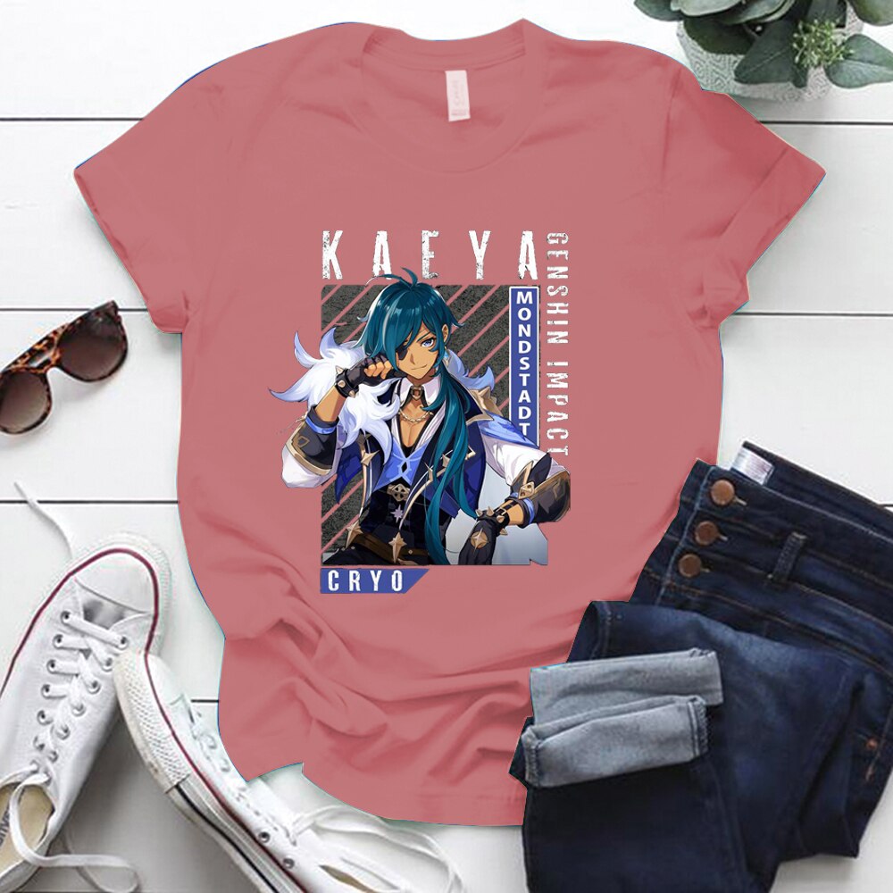 Kaeya Tee Genshin Impact (Colors Available) - House Of Fandom