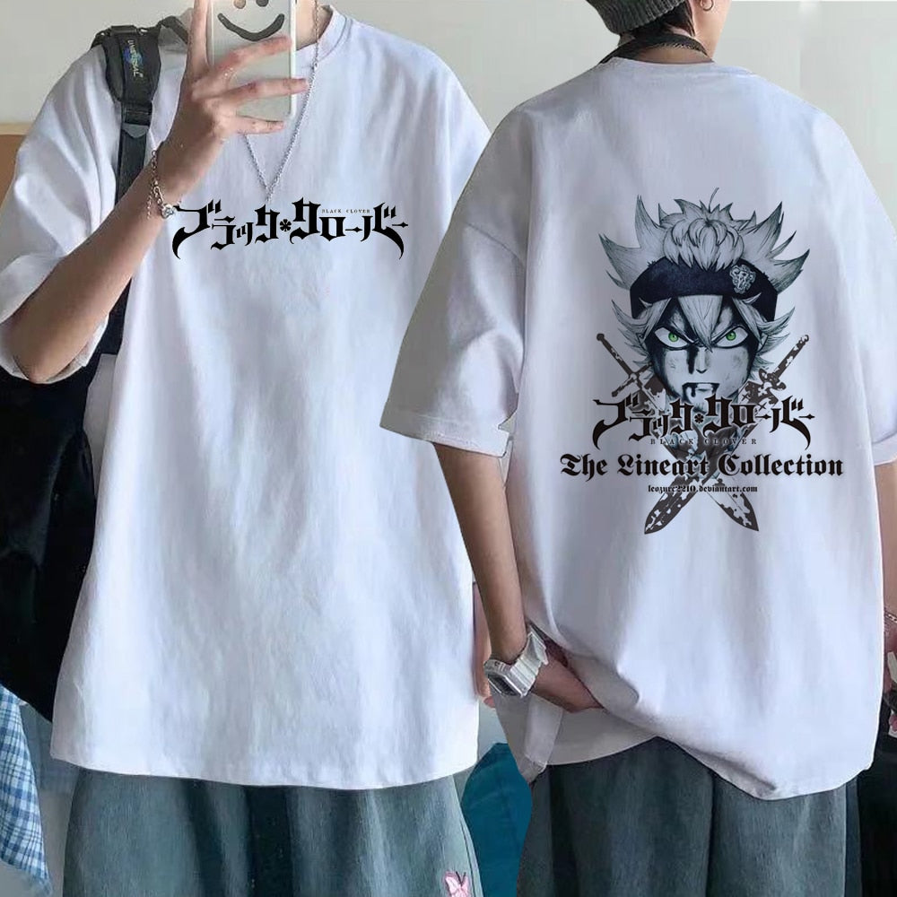 Asta/Yuno T-shirt Black Clover (Variants Available) - House Of Fandom