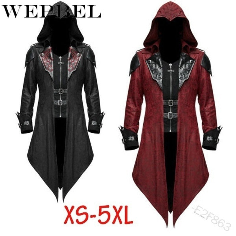 Leather Trench Coat Assassin's Creed (Colors Available)