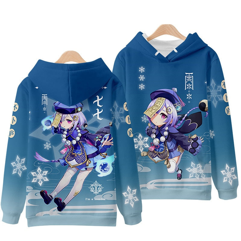 Character Hoodie Genshin Impact (Colours Available) - House Of Fandom