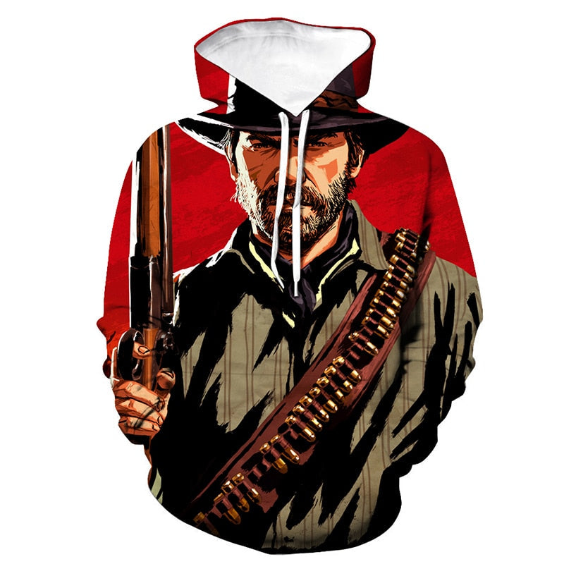HOODIES RED DEAD REDEMPTION II COLLECTION 4 (VARIANTS AVAILABLE)