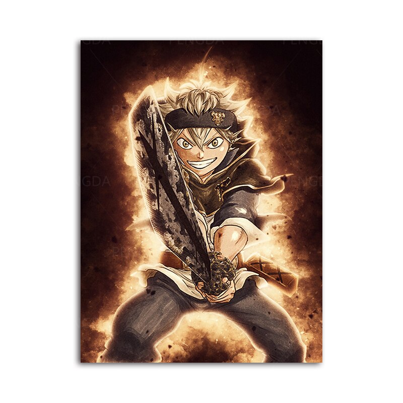 Asta Posters Black Clover (Variants Available) - House Of Fandom