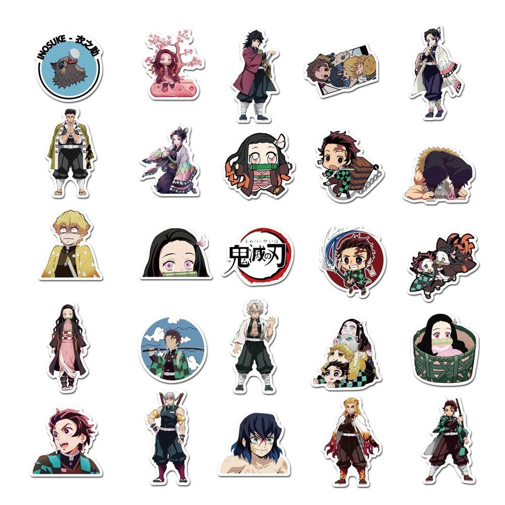 10/30/50pcs Stickers Demon Slayer - House Of Fandom