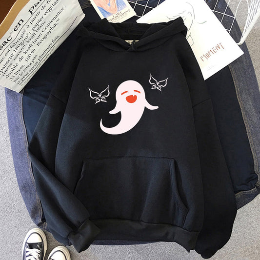 Hu Tao Ghost Hoodie Genshin Impact (Colors Available) - House Of Fandom