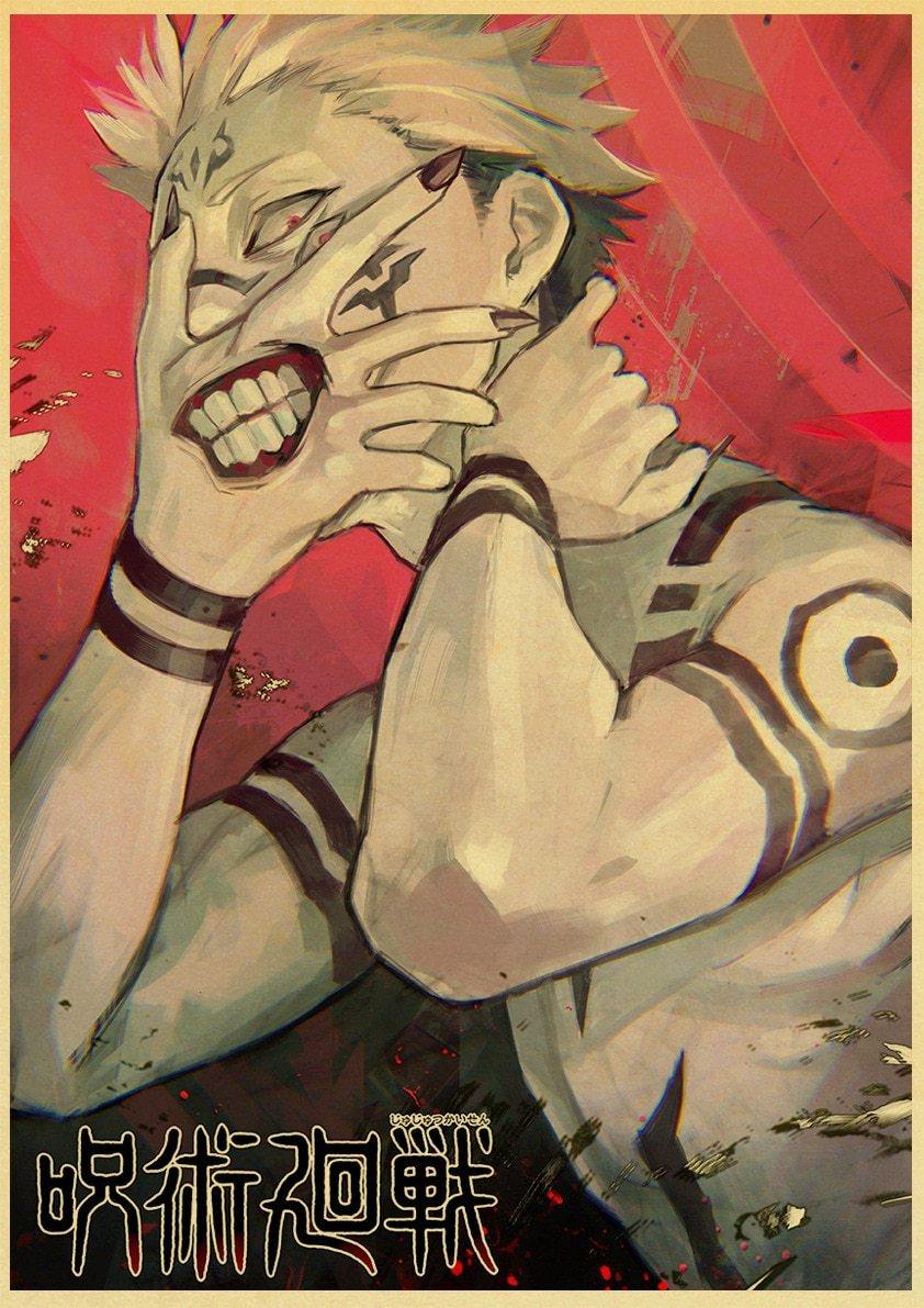 Posters Jujutsu Kaisen (Variants Available) 30*21cm - House Of Fandom