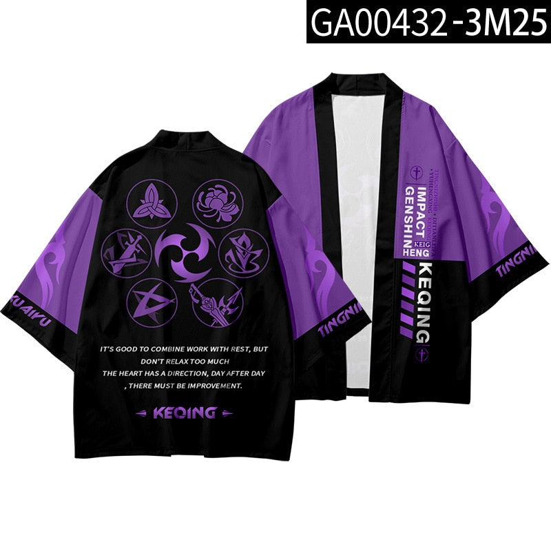 Character Themed Haori Set-1 Genshin Impact (Variants Available) - House Of Fandom