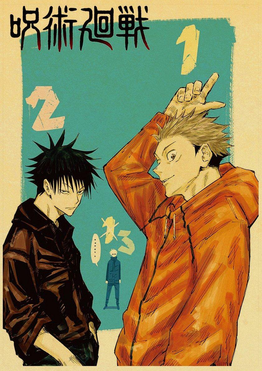 Posters Jujutsu Kaisen (Variants Available) 42*30 cm - House Of Fandom