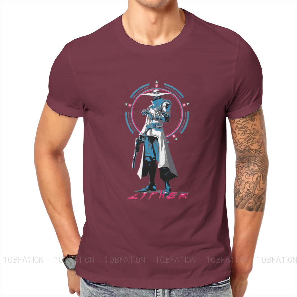 Cypher Spy T Shirt Valorant (Colors Available)