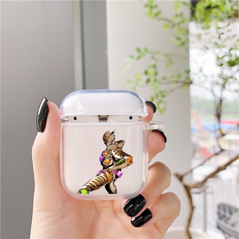 JOJO 39 s Bizarre Adventure Japanese Anime Soft Clear Silicone cover for Airpods  Cover for AirPods Pro  Earphone case - House Of Fandom
