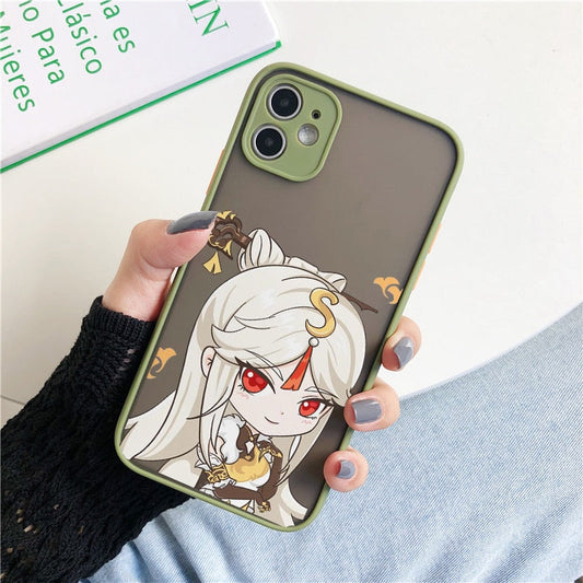 Characters iPhone Cases Set-2 Genshin impact (Variants available) - House Of Fandom