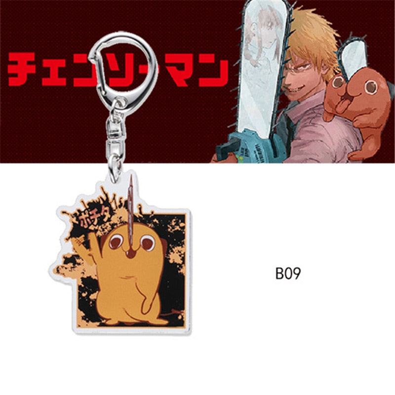 Acrylic Character Keychains Chainsaw Man (Variants Available) - House Of Fandom