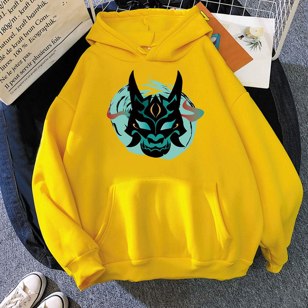 Xiao Mask Hoodie Genshin Impact (Colors Available) - House Of Fandom