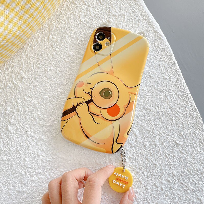 Kawaii Pikachu Pokemon Ornament iPhone Case (Variants Available) - House Of Fandom