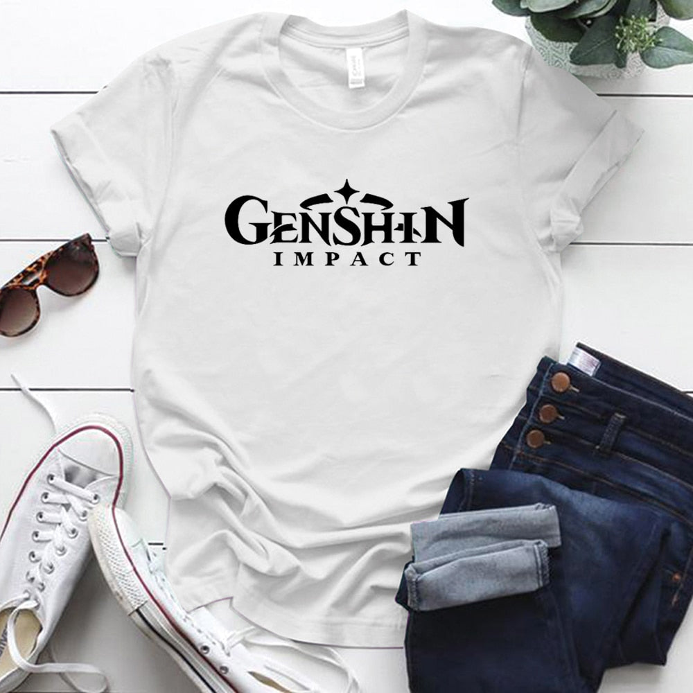 Title Tee Genshin Impact (Colors Available) - House Of Fandom