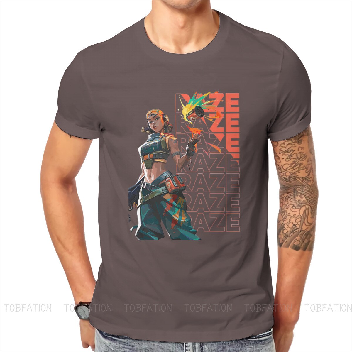 Raze T-Shirt Valorant (Colors Available)