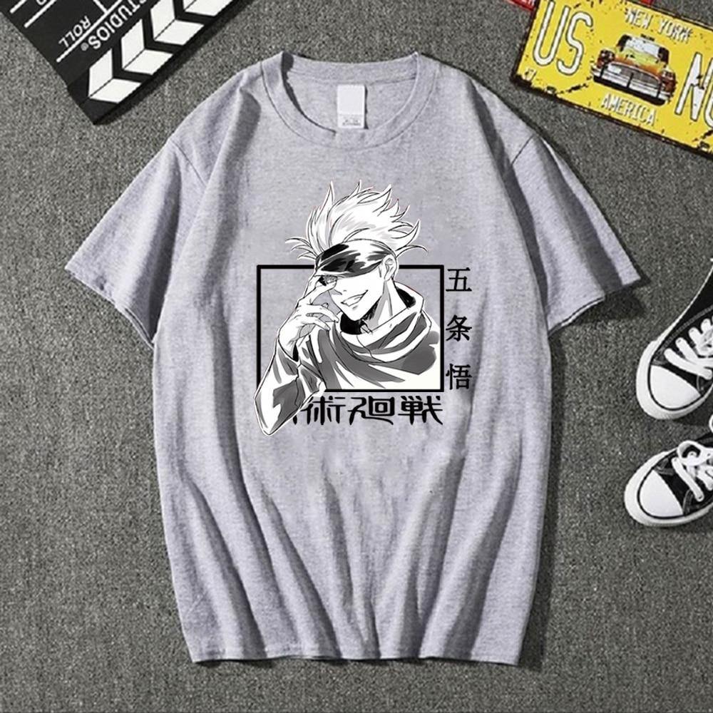 Gojo Satoru T-shirt Jujutsu Kaisen (Colors Available) - House Of Fandom
