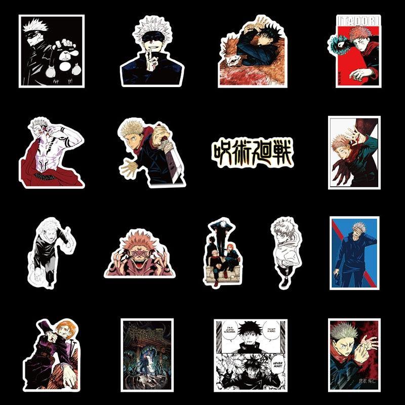 Stickers Jujutsu Kaisen 50pcs - House Of Fandom