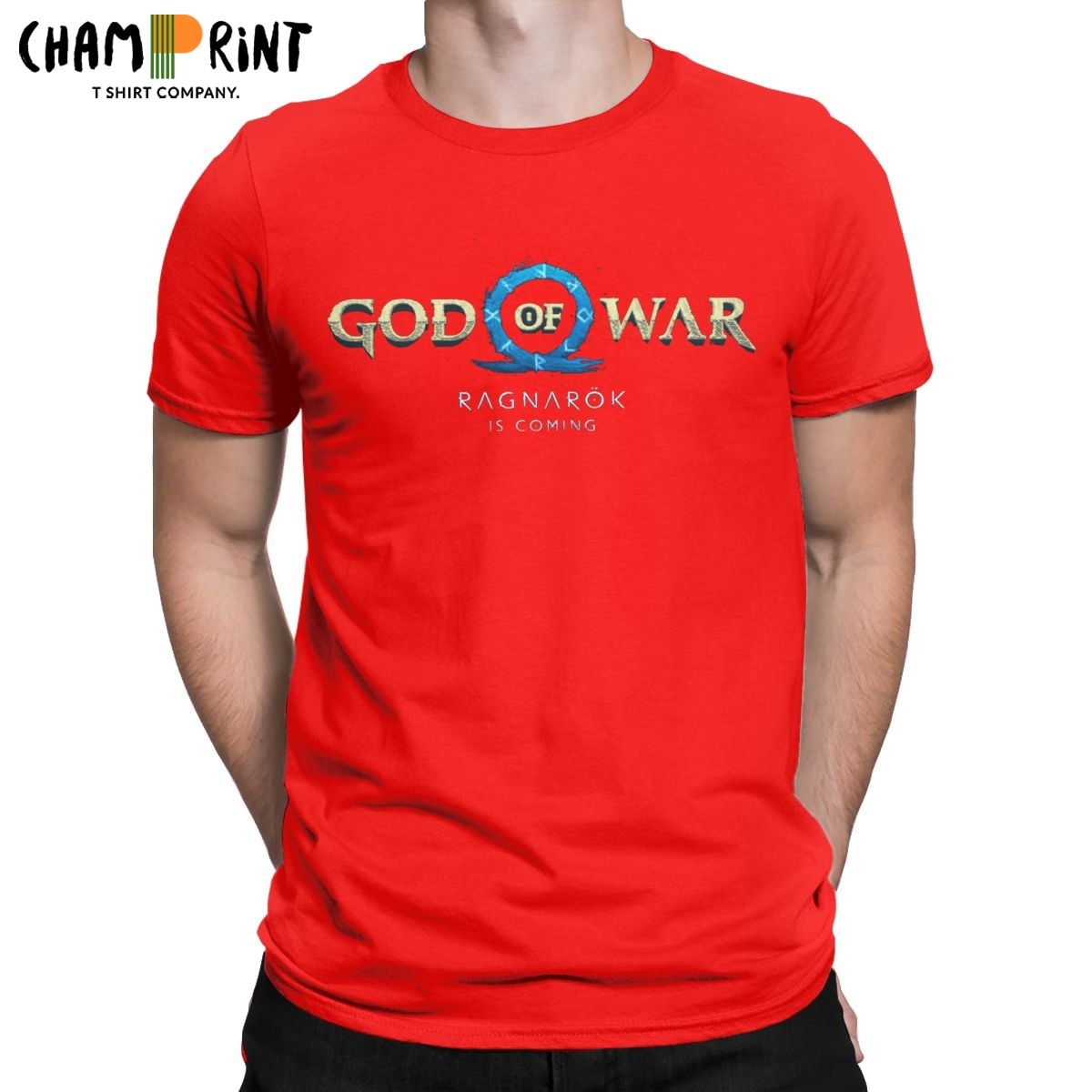 God of War Ragnarok Logo T-Shirt (Colors Available)