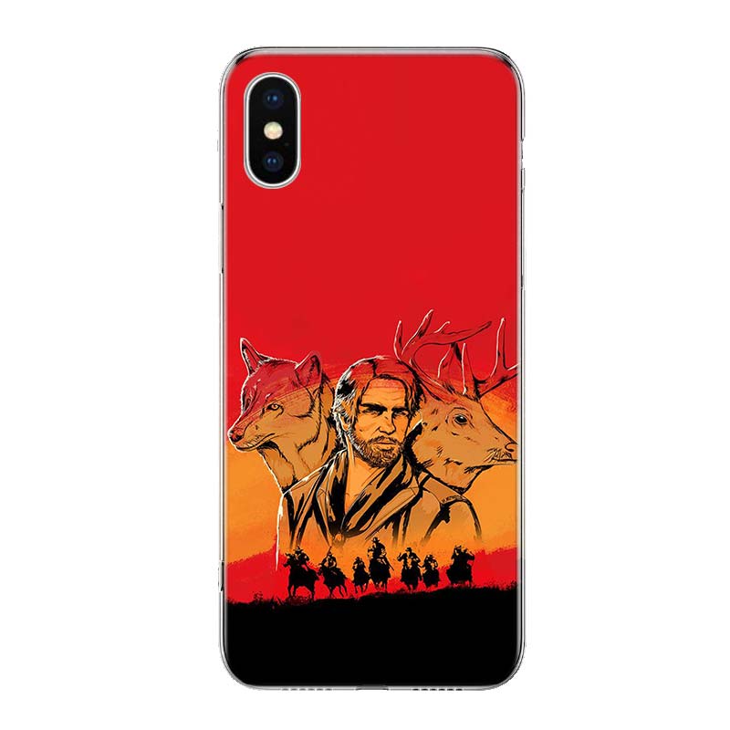 iphone cases collection 4 red dead redemption (variants available)