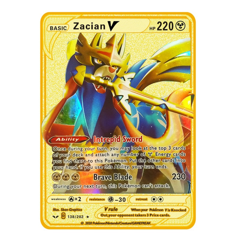 Collection Metal Cards Pokemon (Variants Available) - House Of Fandom