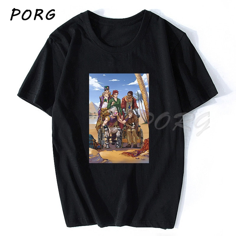 Printed T-shirt-1 Jojos Bizarre Adventure (Colors Available) - House Of Fandom