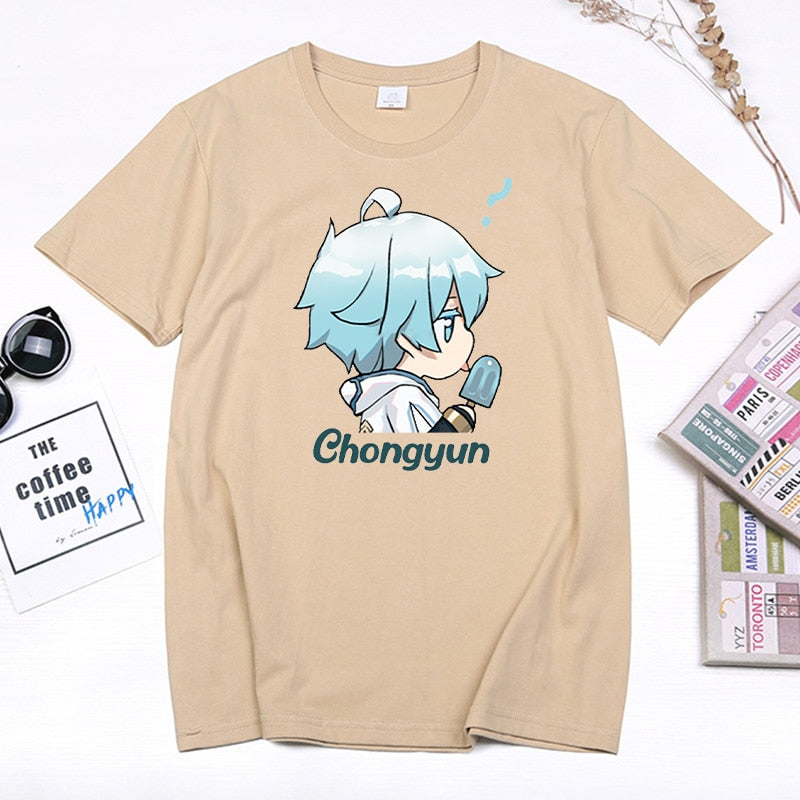 Character Tees Set-1 Genshin Impact (Variants Available) - House Of Fandom