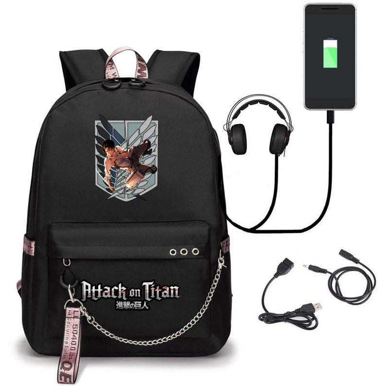 Laptop/School Backpack Attack On Titan (Variants Available) - House Of Fandom