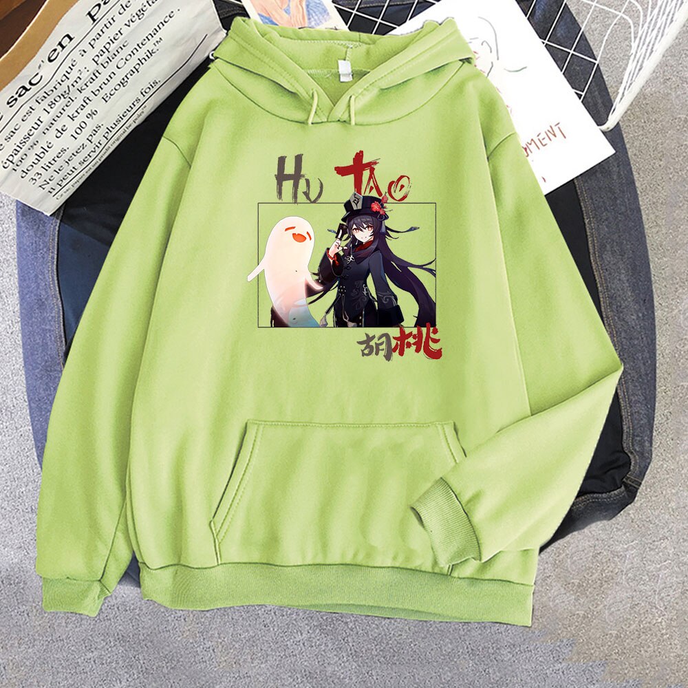 Hu Tao Hoodie Genshin Impact (Colors Available) - House Of Fandom