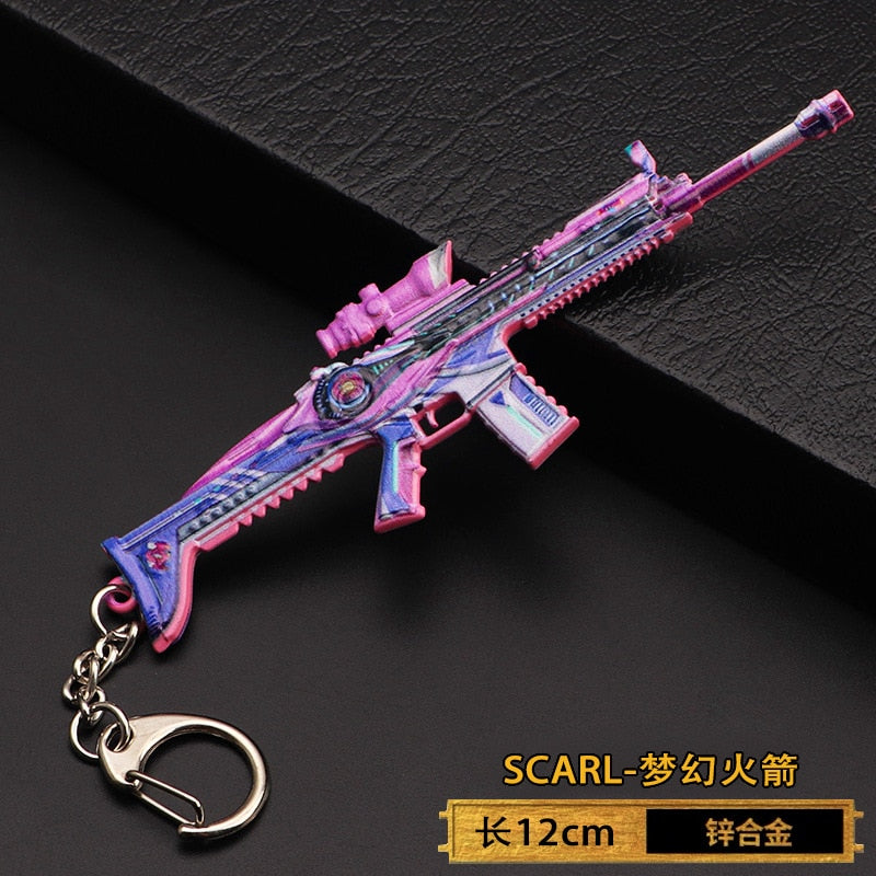 AWM AKM M24 Gun Keychain PUBG (variants available)