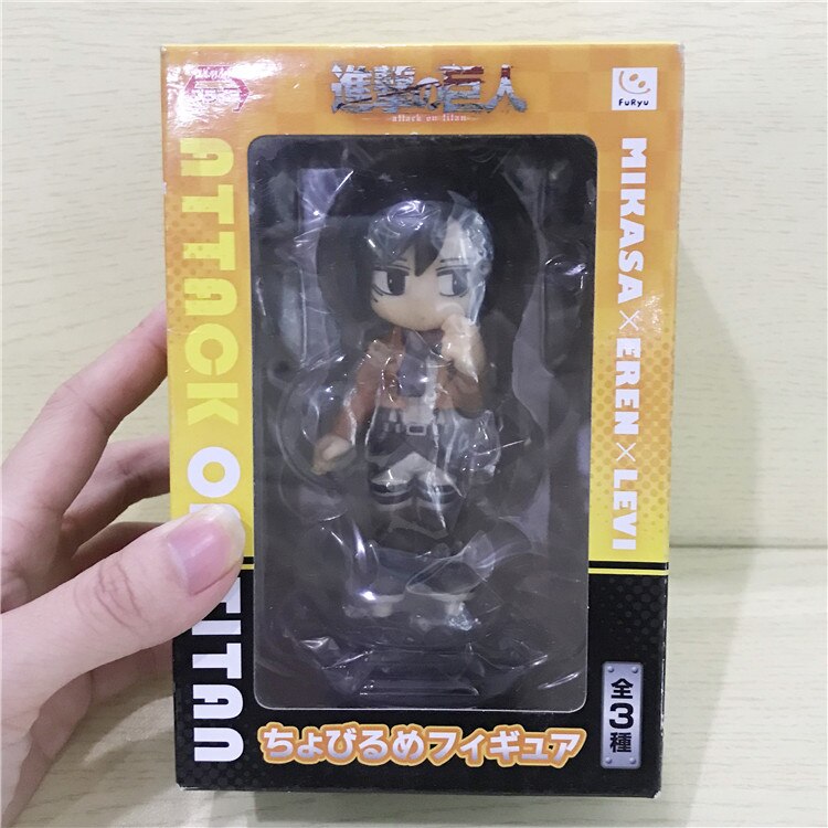 Action 3CM 7CM Attack On Titan Levi Pandent Toys Scout Regiment Eren Reiner Braun Hange Erwin Doll Gift Toy For Kids Collection - House Of Fandom