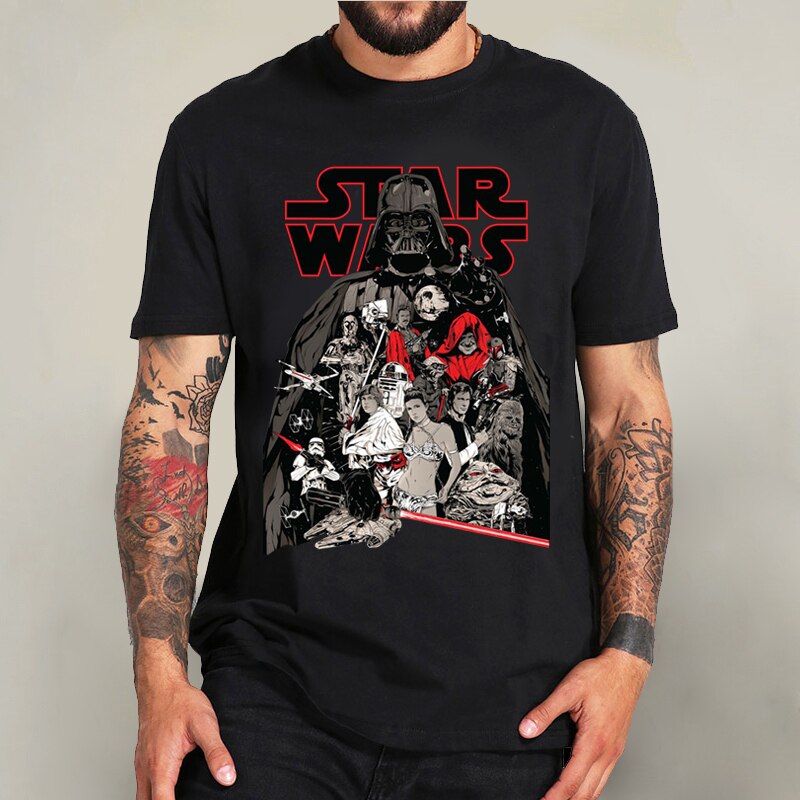 Black T-Shirt Collection-1 Star Wars (Variants Available)