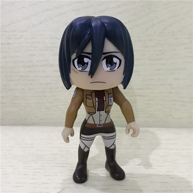 Action 3CM 7CM Attack On Titan Levi Pandent Toys Scout Regiment Eren Reiner Braun Hange Erwin Doll Gift Toy For Kids Collection - House Of Fandom