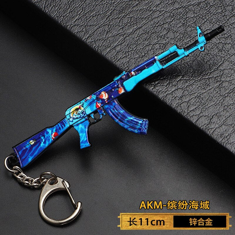 AWM AKM M24 Gun Keychain PUBG (variants available)